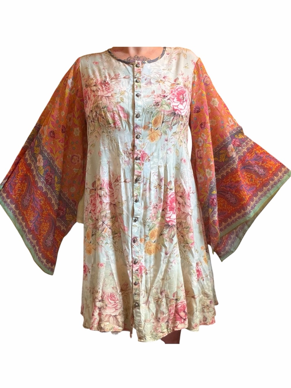 Aratta silk blend corset dress - Picture 2 of 13